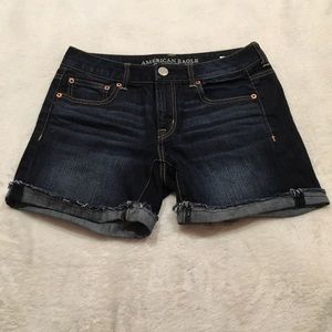 AE cuffed shorts